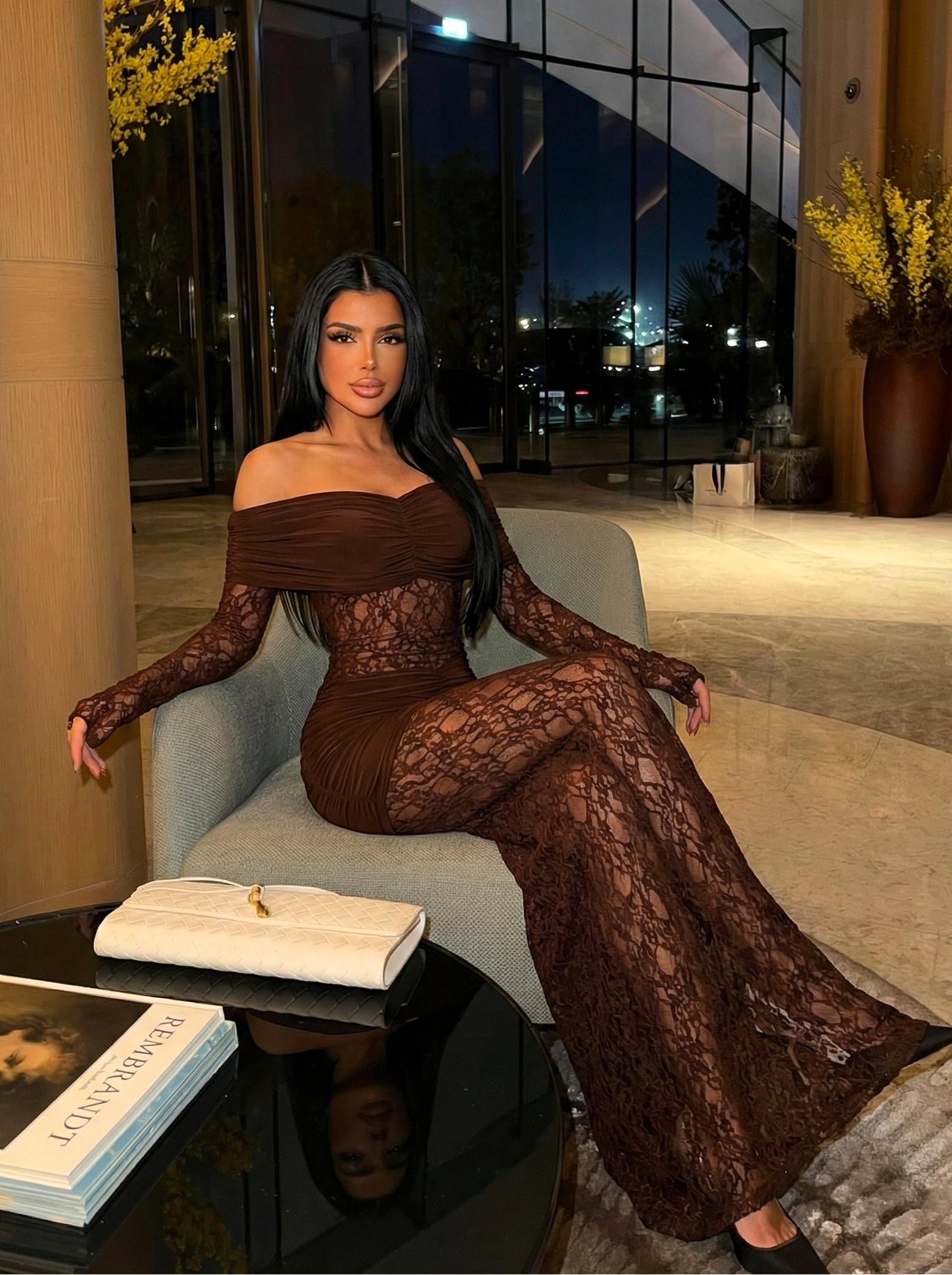 The Mystique Gown Brown